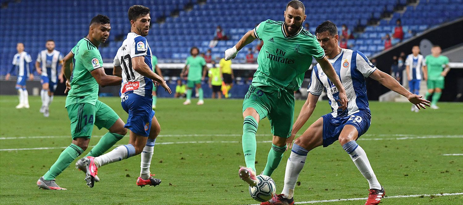 Así fue la genial asistencia de tacón de Benzema en el gol de Casemiro