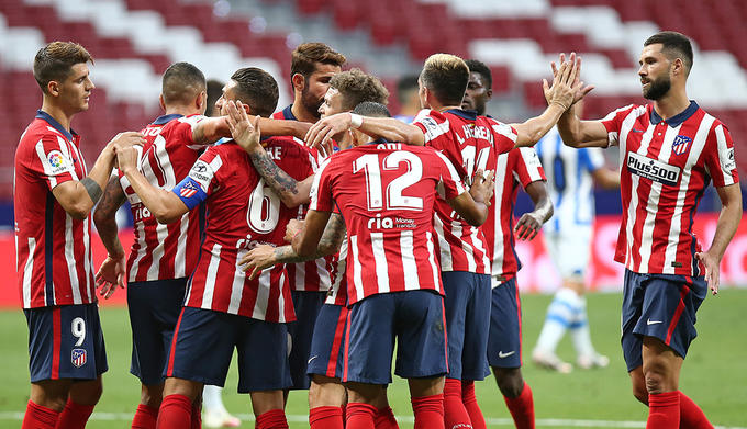 Las notas del Atlético de Madrid ante la Real Sociedad: dos notables y tres suspensos