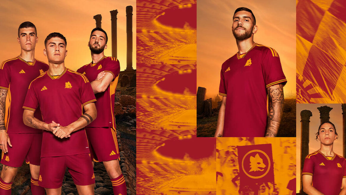 Camiseta Primera Roma 23-24