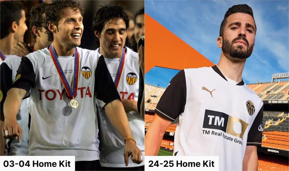 Nueva camiseta Valencia 2024 2025